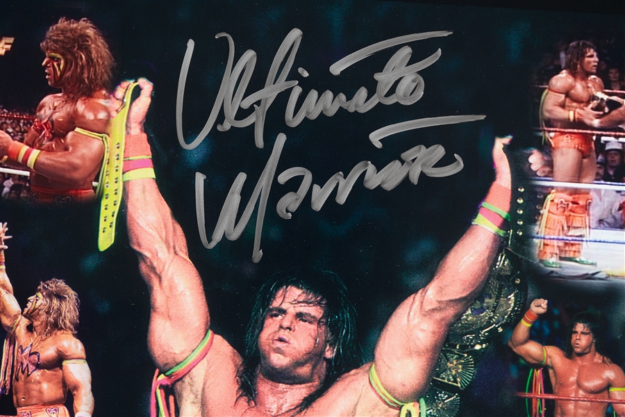 The Ultimate Warrior Signed 16x20 Photo (BAS)