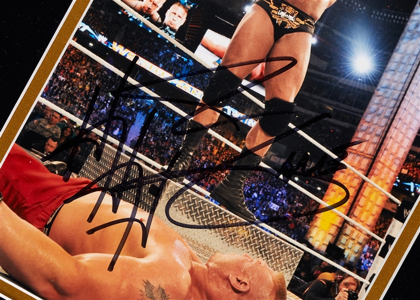 Triple H Signed Photo Display (BAS)