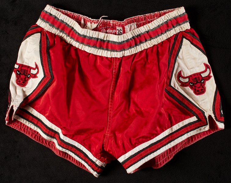 1966-69 Chicago Bulls Game-Worn Satin Trunks