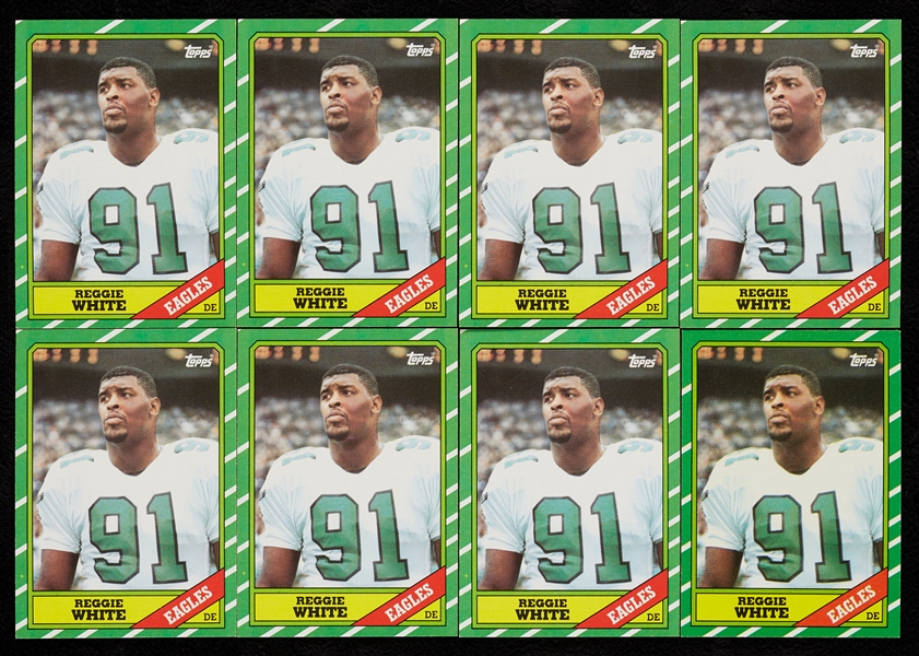 1986 Topps Football Complete Sets Group (8)