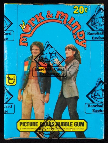 1978 Topps Mork & Mindy Wax Box (36) (BBCE)