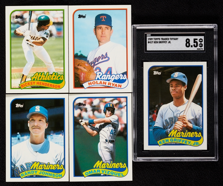 1989 Topps Tiffany Baseball Traded Set (132)