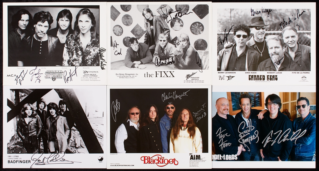 Rock n' Roll Signed Photo Collection (12)