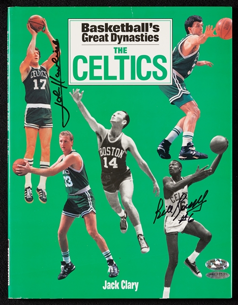 Bill Russell & John Havlicek Signed The Celtics Book (Hollywood Collectibles)