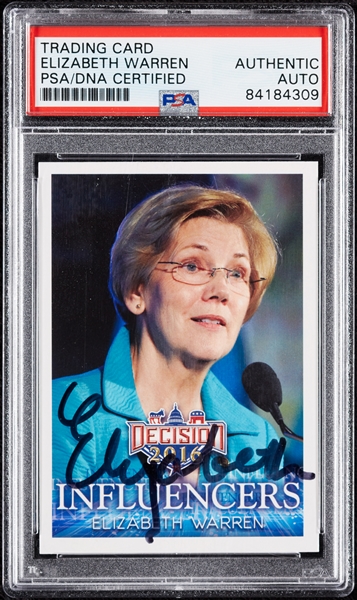 Elizabeth Warren Signed Decision 2016 No. 31 (PSA/DNA)
