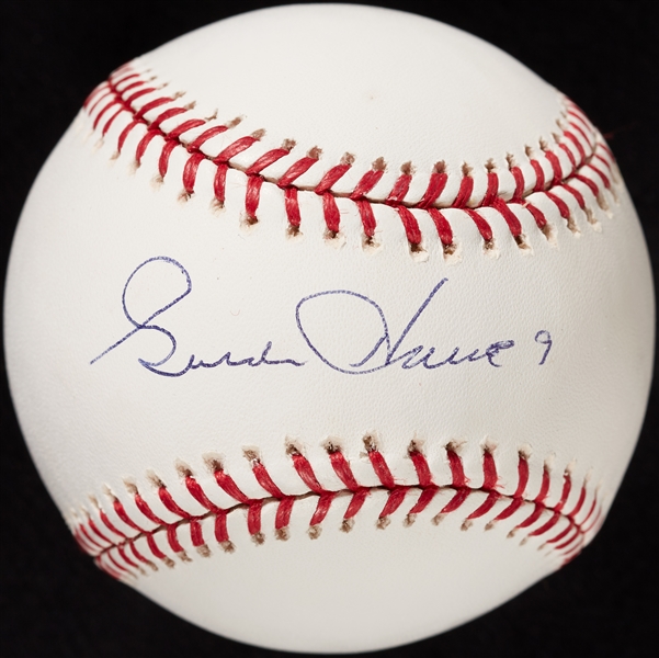 Gordie Howe Single-Signed OML Baseball (PSA/DNA)