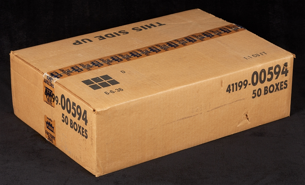 1989 Fleer Update Baseball Boxed Set Case (50)