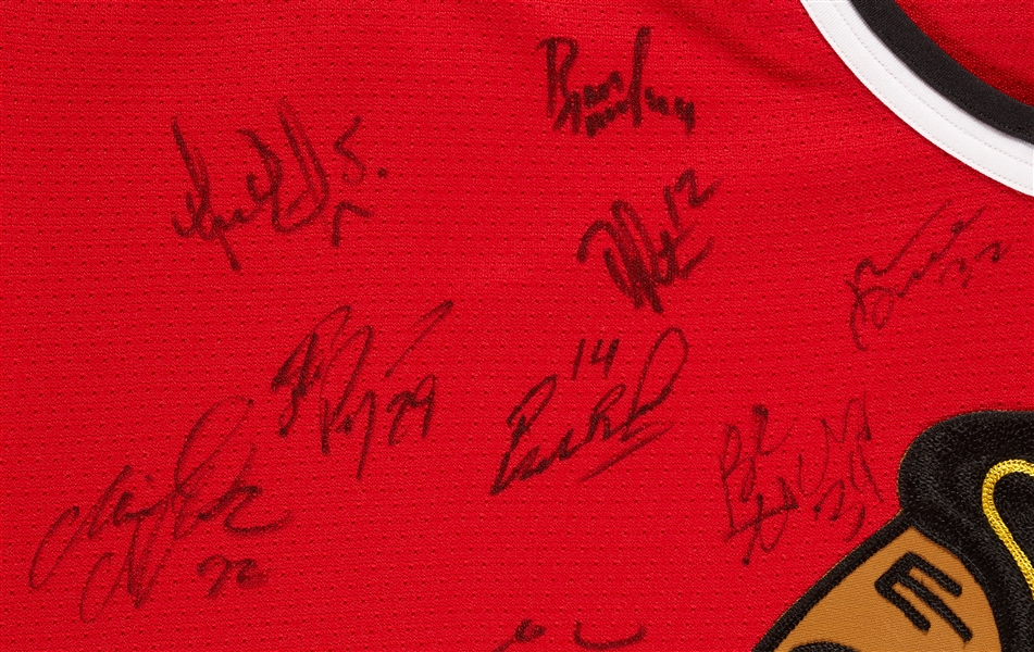1999-00 Chicago Blackhawks Team-Signed Jersey (BAS)