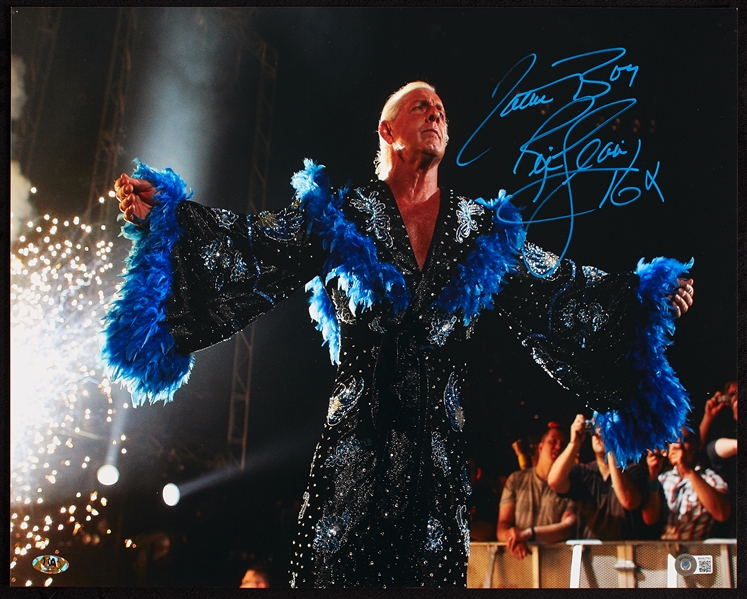 Ric Flair Signed 16x20 Photo (BAS)