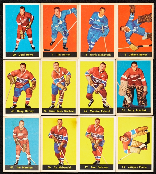 1960 Parkhurst Hockey Complete Set (61)