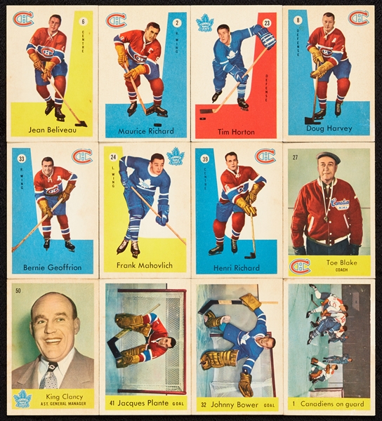 1959 Parkhurst Hockey Complete Set (50)