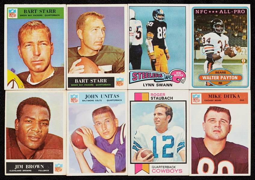 1960-86 Topps and Philly Gum Football Massive Hoard With HOFers, Specials (10,000+)