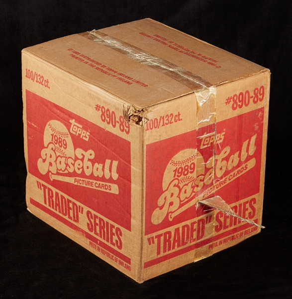 1989 Topps Traded Baseball Boxed Set Case (100)