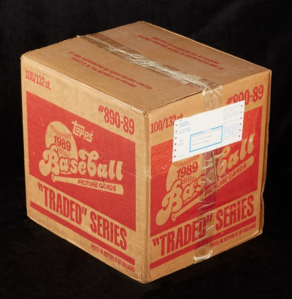 1989 Topps Traded Baseball Boxed Set Case (100)