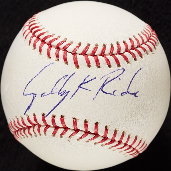 Sally Ride Single-Signed OML Baseball (PSA/DNA)