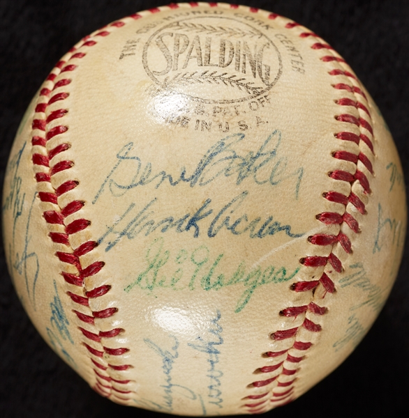 1955 National League All-Star Team Signed Baseball with Campanella, Hodges (BAS)