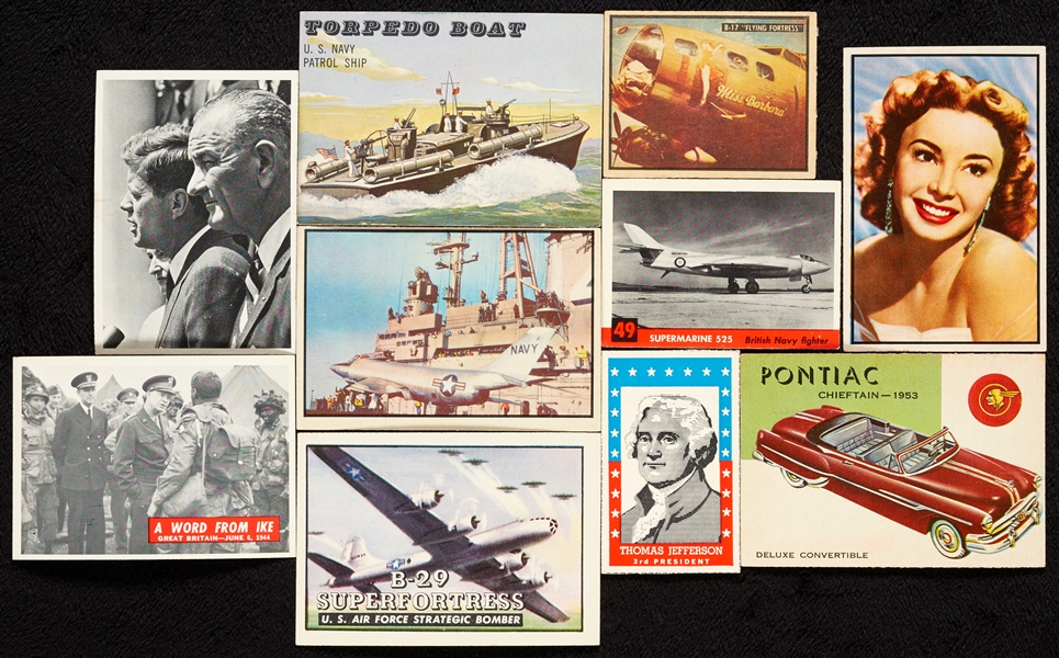 Massive 1940-83 Non-Sport Group, Five Dozen Sets Represented (Est. 3,750 cards)