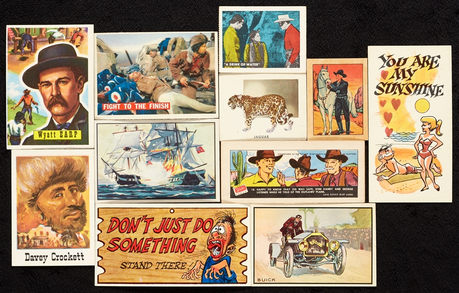 Massive 1940-83 Non-Sport Group, Five Dozen Sets Represented (Est. 3,750 cards)