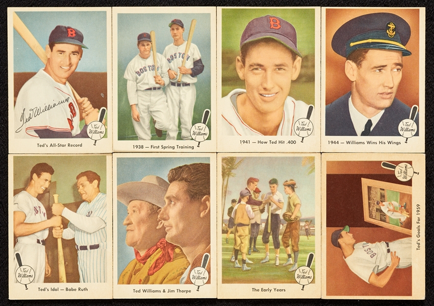 1950s and 1960s Baseball Food, Regionals, Plus Bucks, Stamps and Coins and 1959 Fleer Near Set (580)
