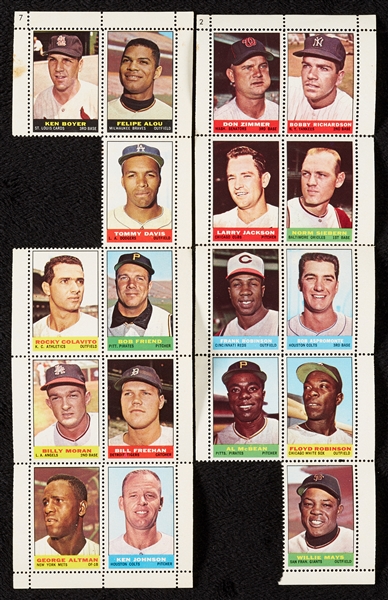 1950s and 1960s Baseball Food, Regionals, Plus Bucks, Stamps and Coins and 1959 Fleer Near Set (580)