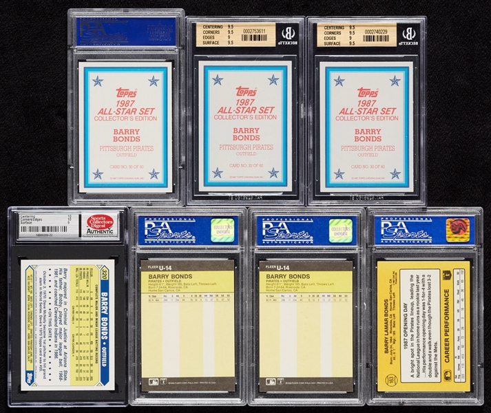 Barry Bonds Graded RC Group (7)