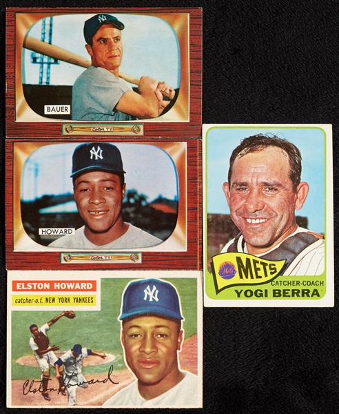 1953-80 High-Grade Topps and Bowman Yankees Group, 26 Slabs, Inc. 1953 Topps Ford and 1958 Topps Mantle All-Star PSA 8’s (65)