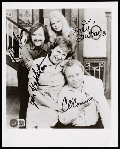 All In The Family Cast-Signed 8x10 Photo (BAS)