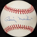 Billy Martin Single-Signed OAL Baseball (PSA/DNA)