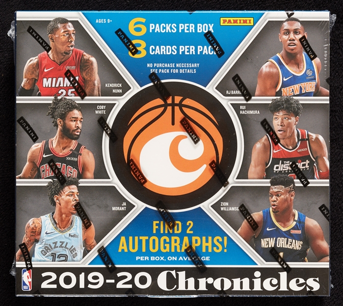 2019-20 Panini Chronicles Basketball Hobby Box (6/8)