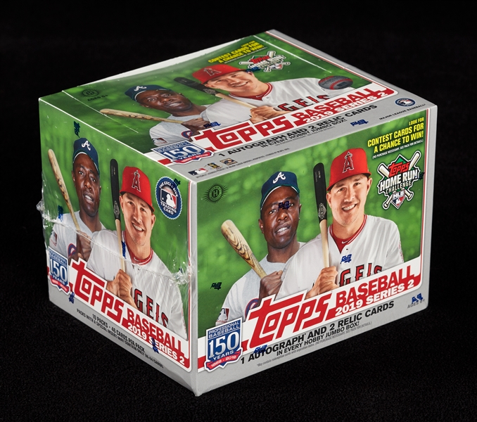 2019 Topps Series 2 Baseball Jumbo Hobby Box (10)