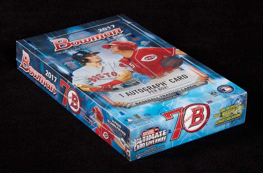 2017 Bowman Baseball Hobby Box (24)