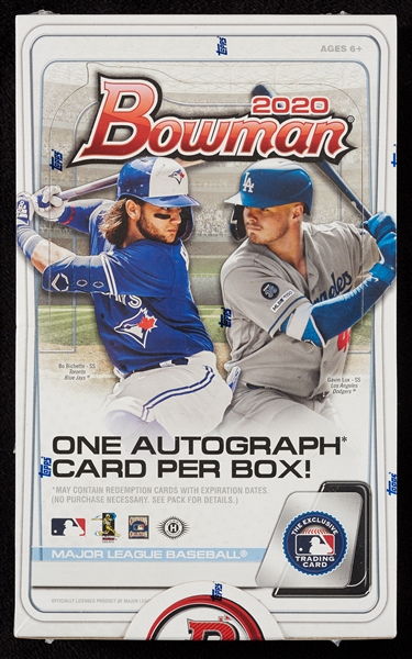 2020 Bowman Baseball Hobby Box (24)