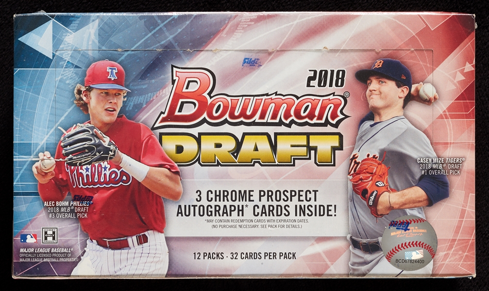 2018 Bowman Draft Baseball Hobby Box (12)