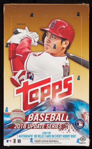 2018 Topps Update Series Baseball Hobby Box (36)