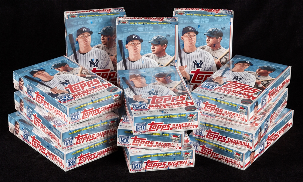 2019 Topps Series 1 Baseball Hobby Wax Box Case (12)
