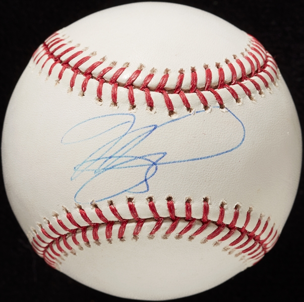 Mike Piazza Single-Signed OML Baseball (JSA)