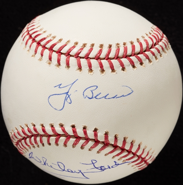 Yogi Berra & Whitey Ford Signed OML Baseball (MLB) (Fanatics)