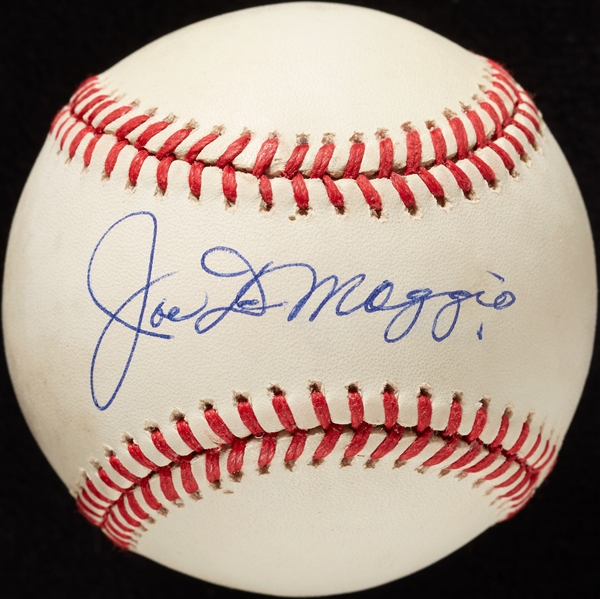 Joe DiMaggio Single-Signed OAL Baseball