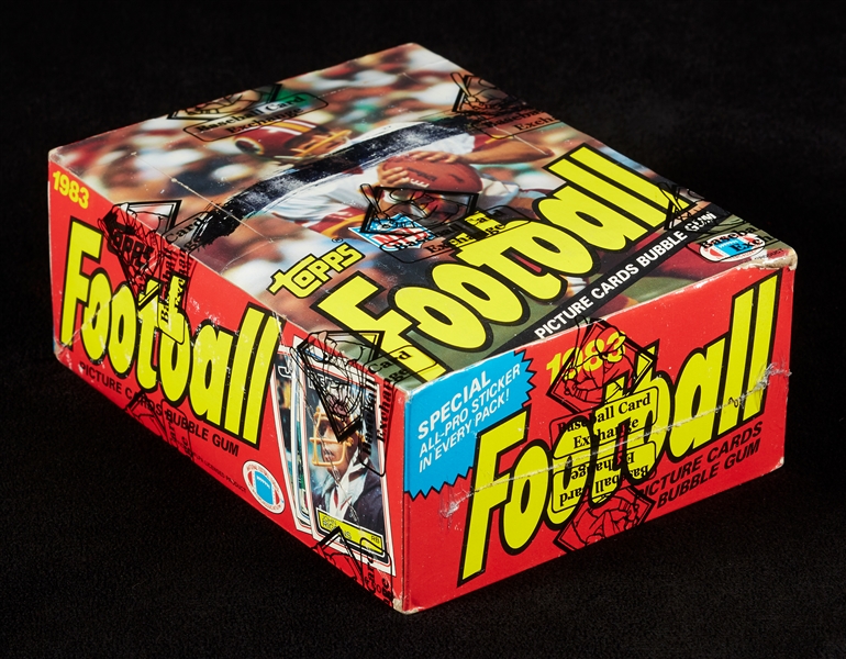 1983 Topps Football Wax Box (36) (BBCE)