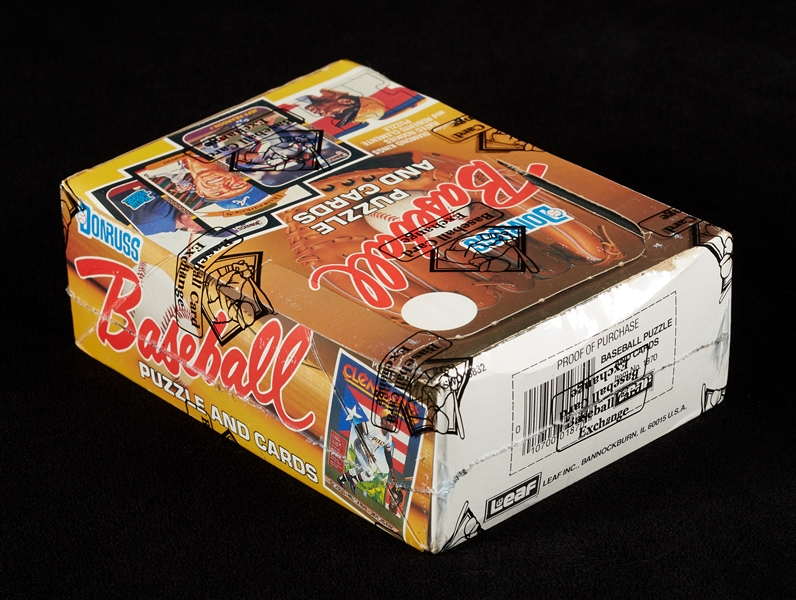 1987 Donruss Baseball Wax Box (36) (BBCE)