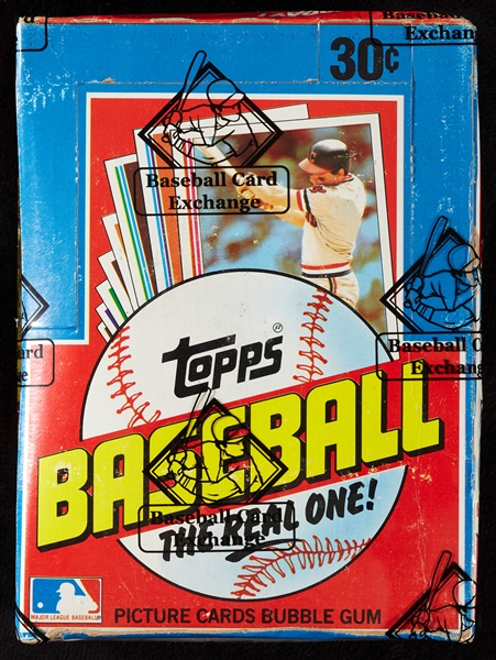 1982 Topps Baseball Wax Box (36) (BBCE)