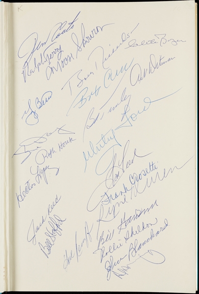 NY Yankees Multi-Signed 61 Maris Book with Berra, Ford