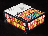 1986 Topps Football Rack Box (24) (Fritsch/BBCE) (FASC)