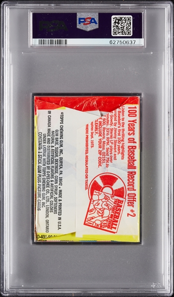 1973 Topps Baseball 5th Series Wax Pack (Graded PSA 7)