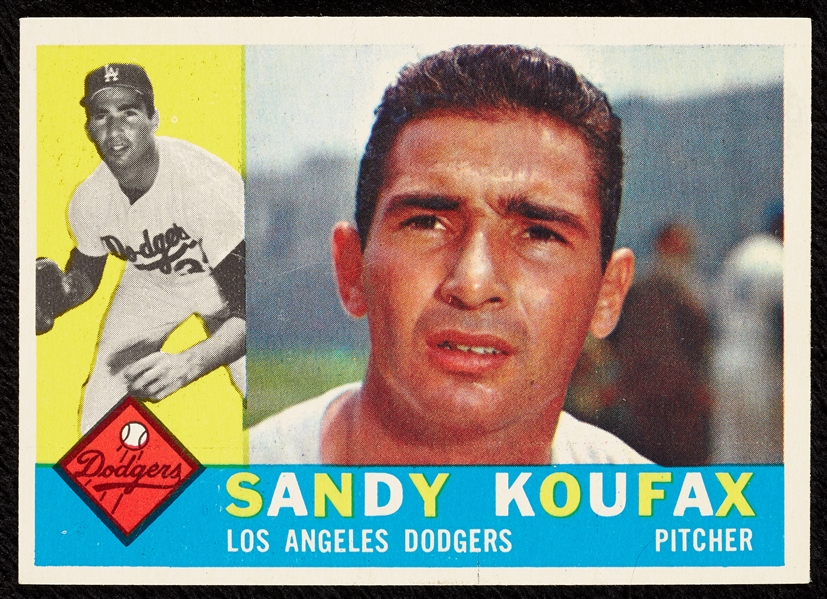 1960 Topps Sandy Koufax No. 343 NM