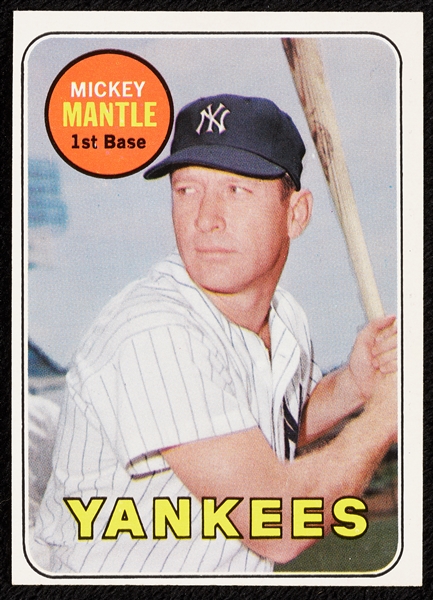 1969 Topps Mickey Mantle No. 500 NM