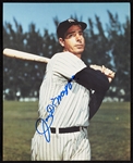 Joe DiMaggio Signed 8x10 Photo (Graded BAS 10)