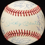 1961 New York Yankees Reunion Team-Signed OAL Baseball (BAS)