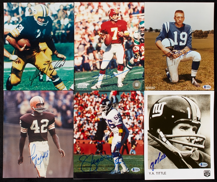 NFL & College Football Signed Photo Group (555)