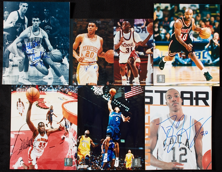NBA & College Basketball Signed Photo Group (270)